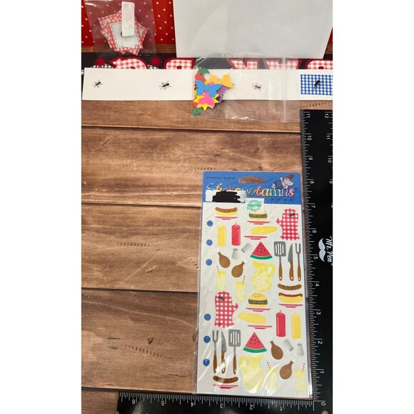 Handmade Backyard BBQ-Themed Scrapbooking Kit - Picture 5 of 5